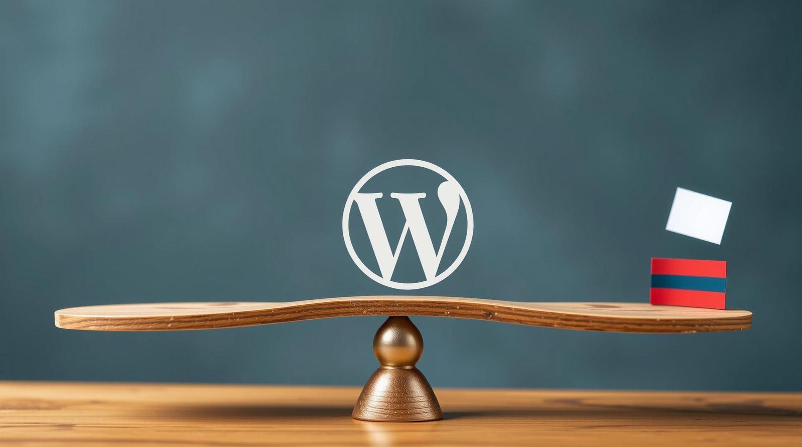 Nerdware's expert software solutions weigh the pros and cons of WordPress, balancing the scales of web development with precision and expertise.